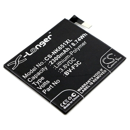 Bsc Preferred Nokia Lumia 650 XL Mobile Phone Replacement Battery CS-NK651XL.2